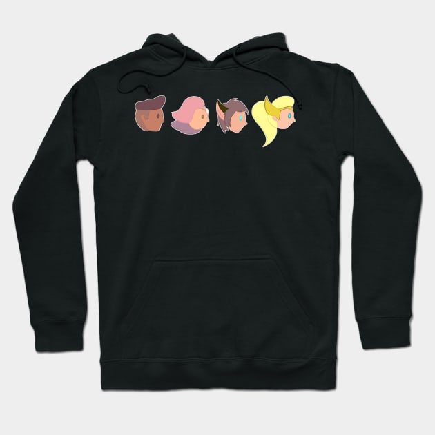 Best friend squad Hoodie by Aleina928